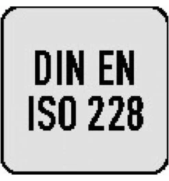Boss Gewindelehrdorn DIN EN ISO 228 G 1 1/2 Zollx11 D.47,803mm Auss. -Fortistabila Geschaft gewindepruefdorn grenzlehrdorn grenzgewinde lehrdorn 1530225 czm