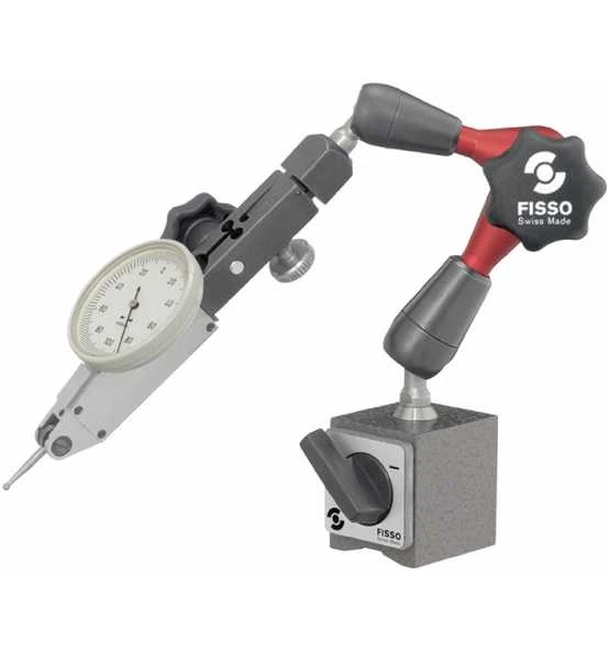 FISSO Magnetmessstativ STRATO-LINE R. 130mm Gesamt-H. 220mm Haftkraft 300 N 3 FISSO Magnetmessstativ STRATO-LINE R. 130mm Gesamt-H. 220mm Haftkraft 300 N