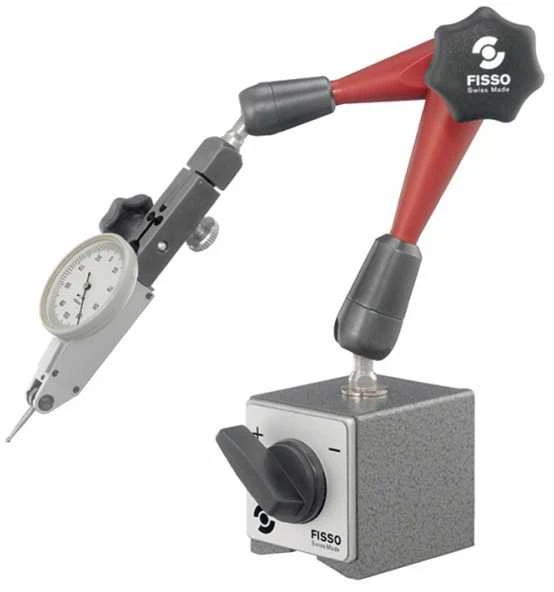 FISSO Magnetmessstativ STRATO-LINE R. 280mm Gesamt-H. 390mm Haftkraft 750 N 3 FISSO Magnetmessstativ STRATO-LINE R. 280mm Gesamt-H. 390mm Haftkraft 750 N