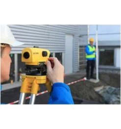 GeoMax ZAL320 Nivellierset Bestehend Aus: Nivellier, Stativ + Latte -Fortistabila Geschaft optisches nivelliergeraet 743729 czm