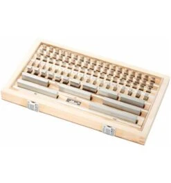 Fortis Par.Endmaßsatz Stahl 87-teilig Gen.1