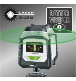 Laserliner 360°-Hybridlaser Duraplane G360 RX, (CrossGrip; 2 Lithium; GRX 60) -Fortistabila Geschaft punkt und linienlaser kombilaser 1373812 czm