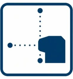 Bosch Punktlaser GPL 3 G, LR6-Batterie, Tasche -Fortistabila Geschaft punkt und linienlaser kombilaser 1419580 czm