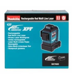 Makita Akku-Multilinienlaser, 360°-Kreuzlinienlaser Mit Rotem Laser, 12 V Max., 10 M -Fortistabila Geschaft punkt und linienlaser kombilaser 1469974 czm