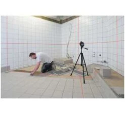 Bosch Linienlaser GLL 3-80, Mit 4 X 1,5 V-LR6-Batterie, Zubehör, Handwerkerkoffer -Fortistabila Geschaft punkt und linienlaser kombilaser 390363 czm