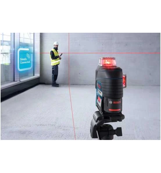 Bosch Linienlaser GLL 3-80 C, Zubehör, Akku-Adapter, Tasche 7 Bosch Linienlaser GLL 3-80 C, Zubehör, Akku-Adapter, Tasche – Bild 5