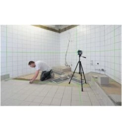 Bosch Linienlaser GLL 3-80 CG, Mit Akku, Ladegerät, Halterung, Tasche, L-BOXX -Fortistabila Geschaft punkt und linienlaser kombilaser 390374 czm