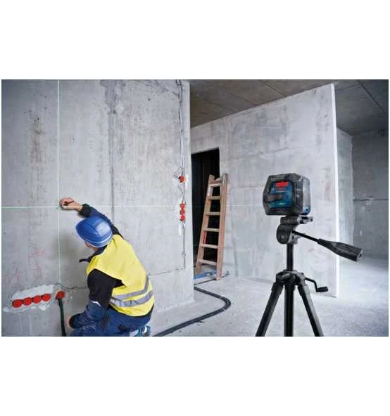 Bosch Linienlaser GLL 2-15 G, Zubehör, Tasche, Handwerkerkoffer 9 Bosch Linienlaser GLL 2-15 G, Zubehör, Tasche, Handwerkerkoffer – Bild 7