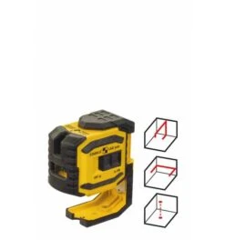 Stabila Kreuzlinien-Lot-Laser LAX 300, 4-tlg. Set -Fortistabila Geschaft punkt und linienlaser kombilaser 806134 czm