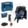 Bosch Kombilaser GCL 2-50 C, 1 X Akku, Ladegerät, Zubehör, Schutztasche, L-BOXX -Fortistabila Geschaft punkt und linienlaser kombilaser 904804 czm