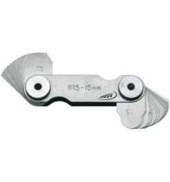 HELIOS PREISSER Radienschablone 16 Blatt, 7,5-15,0 Mm HP