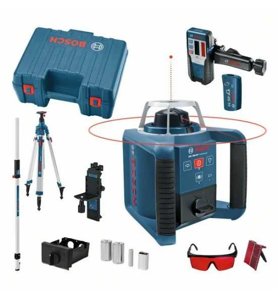 Bosch Rotationslaser GRL 300 HV, Mit RC 1, WM 4, LR 1, BT 300 HD Und GR 240 3 Bosch Rotationslaser GRL 300 HV, Mit RC 1, WM 4, LR 1, BT 300 HD Und GR 240