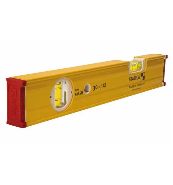 Stabila Wasserwaage Type 80 ASM, 30 Cm, Mit Seltenerd-Magnetsystem 3 Stabila Wasserwaage Type 80 ASM, 30 Cm, Mit Seltenerd-Magnetsystem