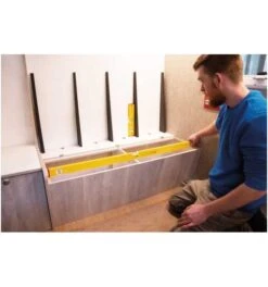 Stabila Wasserwaagen-Set PRO SET 80 AS, 4-tlg.: 120 / 60 / 30 Cm, Tasche -Fortistabila Geschaft wasserwaagen satz 1340612 czm