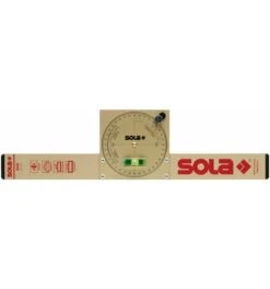 Sola Neigungswasserwaage NAM 50 T 50cm Alu.gold M.Magnet