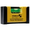 Stabila Wasserwaage Pocket PRO Magnetic, 7 Cm, Seltenerd-Magnet, Gürtel-Clip -Fortistabila Geschaft weitere bauwasserwaagen 346094 czm