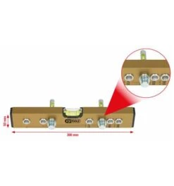 KS Tools Normabstandswasserwaage / Montage-Anschluss-Lehre, 300 Mm -Fortistabila Geschaft weitere bauwasserwaagen 690157 czm