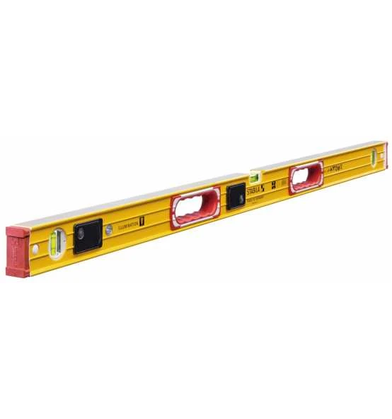 Stabila Wasserwaage Type 196-2 LED, 122 Cm, Mit Beleuchteten Libellen 3 Stabila Wasserwaage Type 196-2 LED, 122 Cm, Mit Beleuchteten Libellen