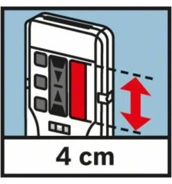 Bosch Laser-Empfänger Professional LR 1 -Fortistabila Geschaft zubehoer fuer nivelliergeraet 1418821 czm